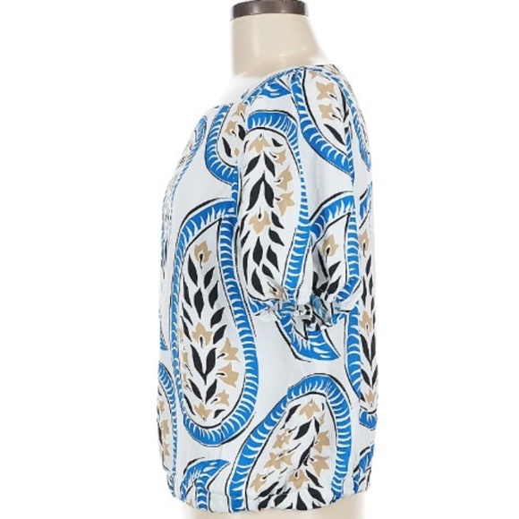 Ann Taylor Paisley Square Top - Picture 4 of 9